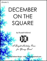 December on the Square Concert Band sheet music cover